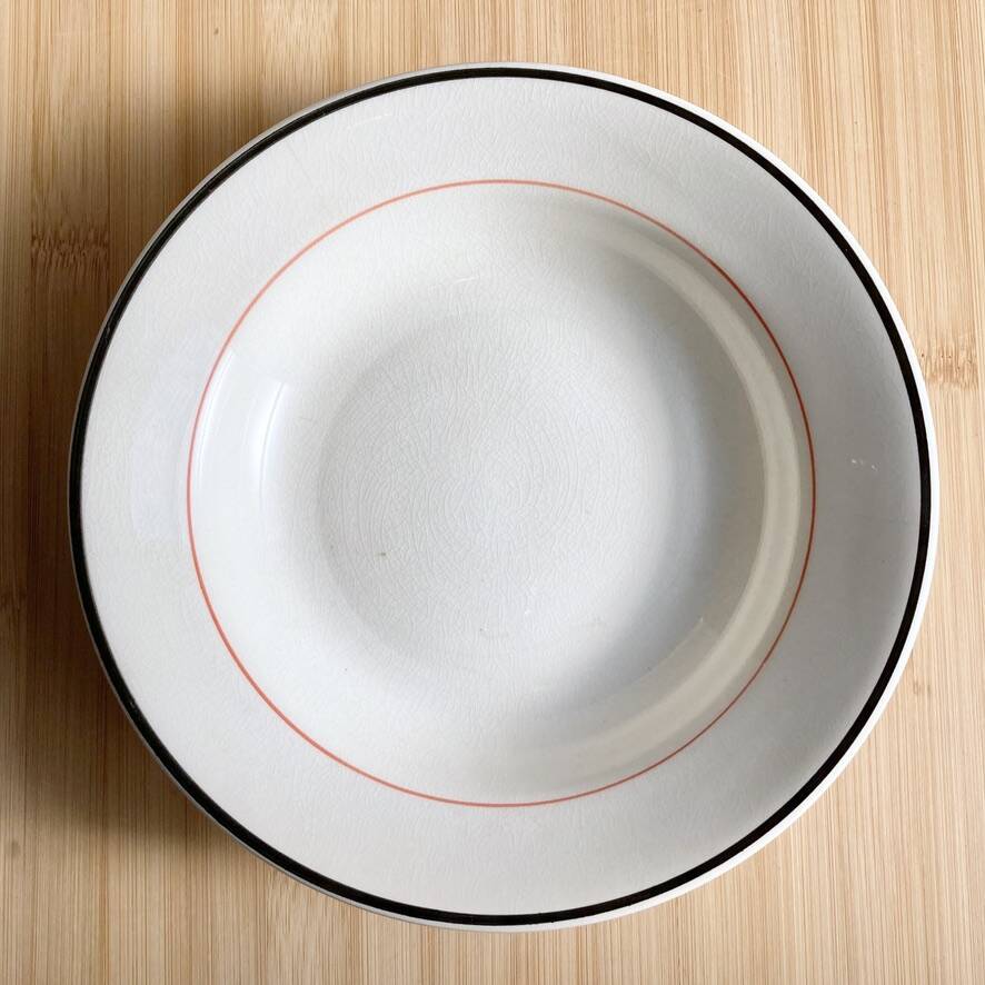 Duo vintage plates GIEN