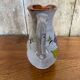 Antique grey enameled terracotta pitcher flower decor vintage kitchen