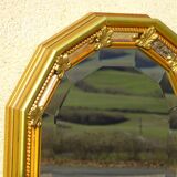 Miroir doré à parecloses, 30x99cm