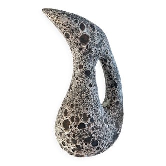 Ceramic pitcher by Annette Roux, France 1960s