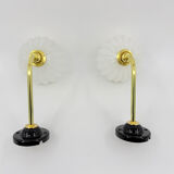 Clichy glass wall lights