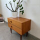 Scandinavian teak bedside table/nightstand