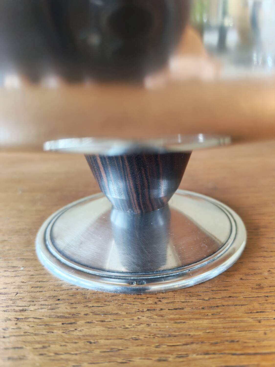 Art Deco silver-plated bowl by Bouillet and Bourdelle