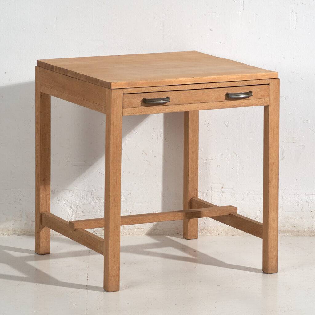 Japanese antique side table with drawer – Showa period (c.1926-1970) #79