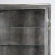 Polished iron medicine cabinet, 1950s