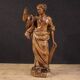 Great 17th-century wooden sculpture, Saint Catherine of Alexandria