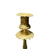 Set of two brass candlesticks