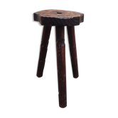 Brutalist tripod stool