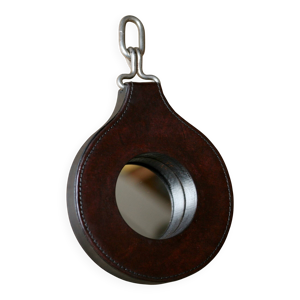 Miroir lancel en cuir