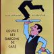 Original poster "Trouville Course des garçons de café" Raymond Savignac 50x61cm 1997