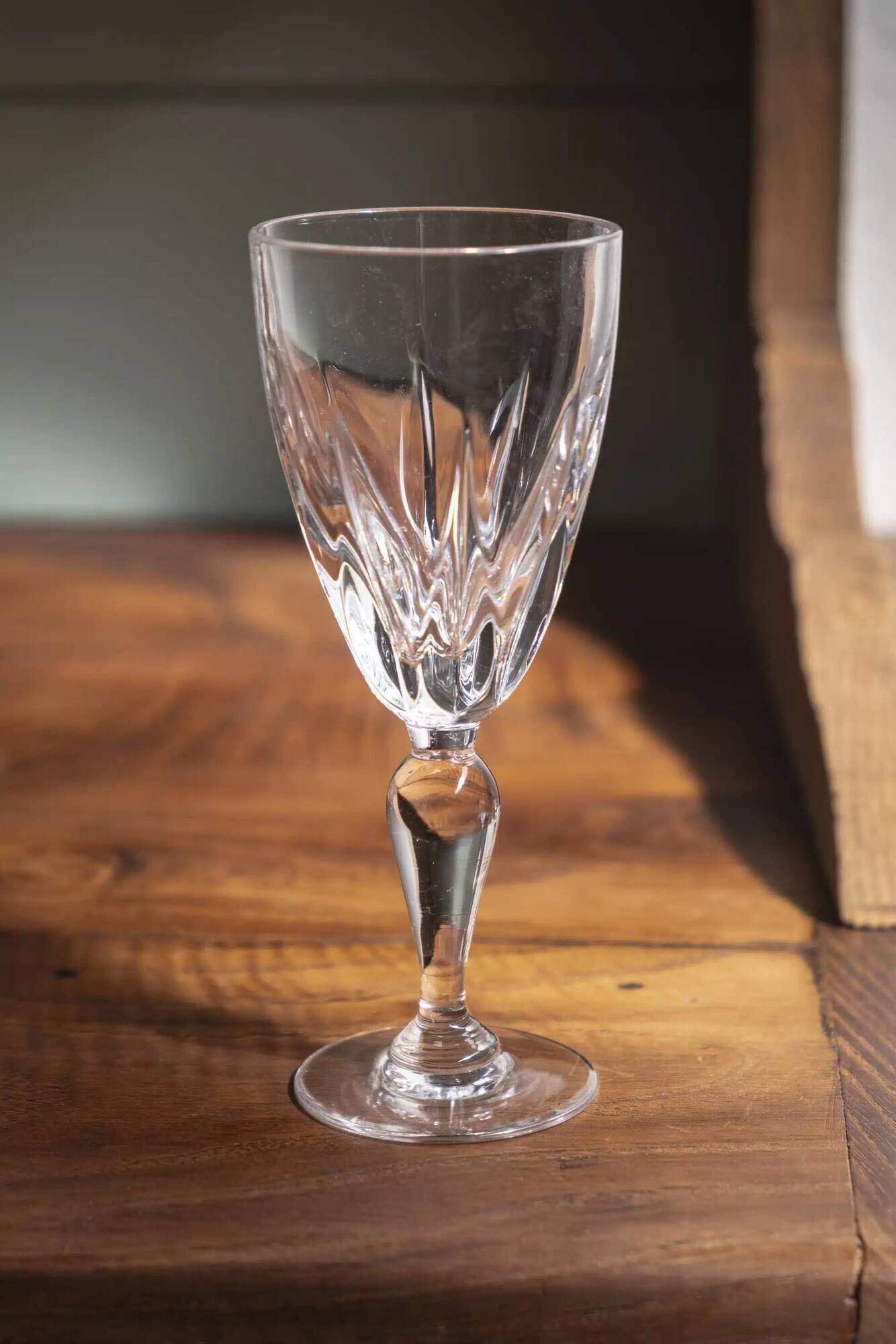 Set of 3 stemmed glasses "Blandine"