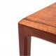 Side table with ceramics, Denmark, 1960s. After renovation.