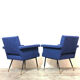 Pair of lounge chairs Renzo Minotti, Italy, 60s