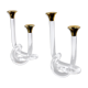 Pair of candle holders Dorothy Thorpe, lucite, 1970