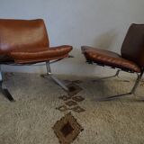 pair of Joker Olivier Morgue armchairs