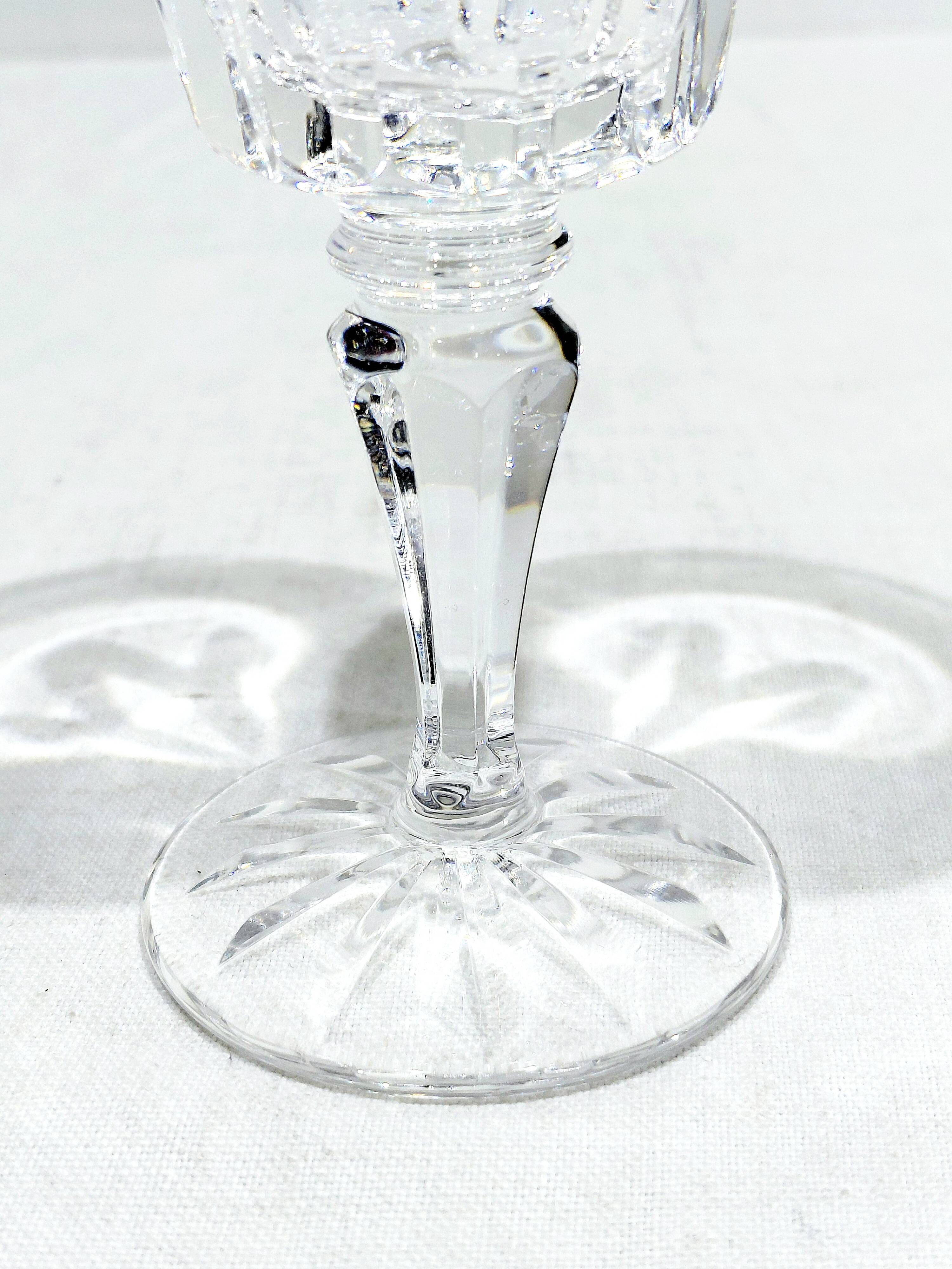 12 water glasses st louis camargue model