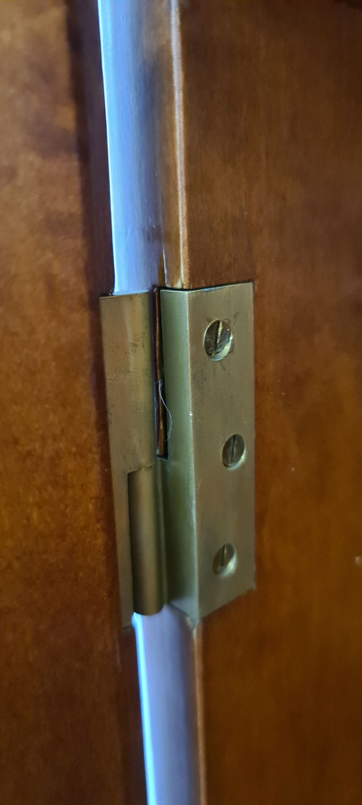 Vintage almost Brutalist cupboard