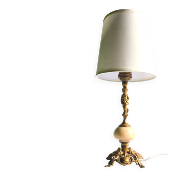 Italian bronze lamp in Neoclassical style (circa 1920 - 1950)
