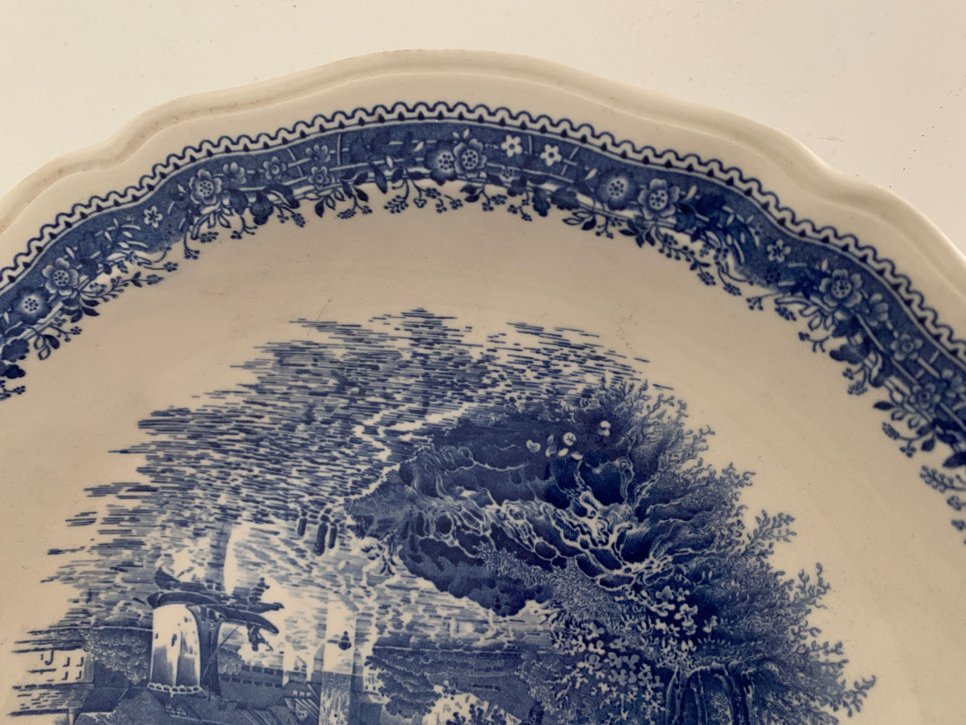 Villeroy and Boch service dish, Burgenland model