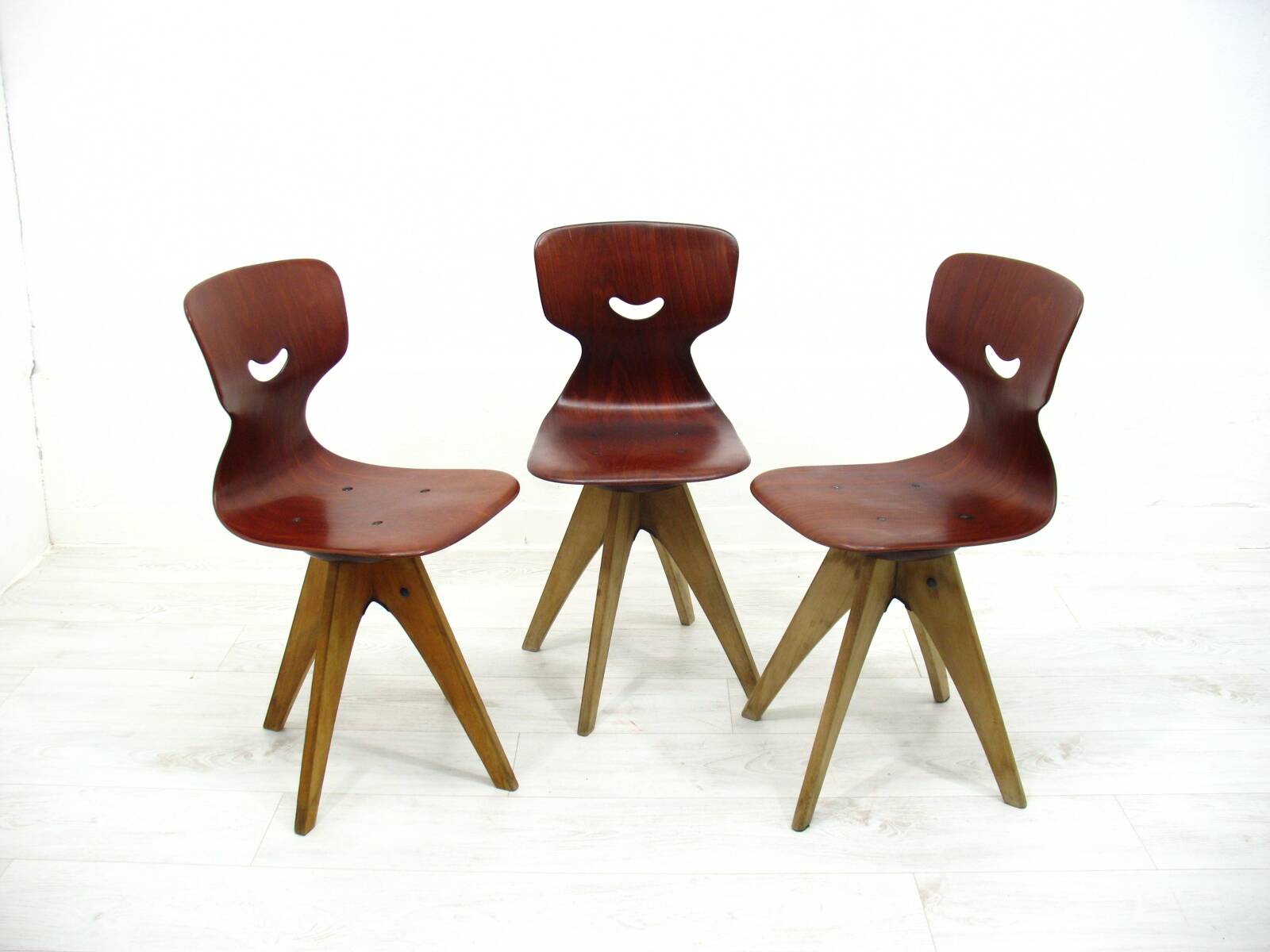 German Side Chair by A. Stegner for Flötotto, 1960s