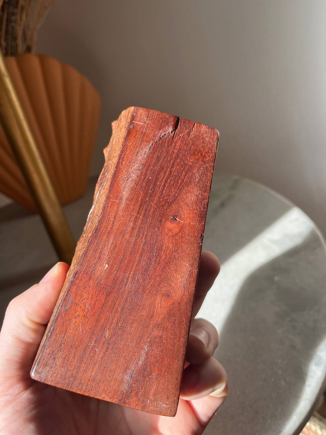 Jean Gillon, Brazil. Rosewood Pipe Holder