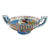 Cup "Noémie" Val Saint Lambert – Art Deco, handcrafted painting