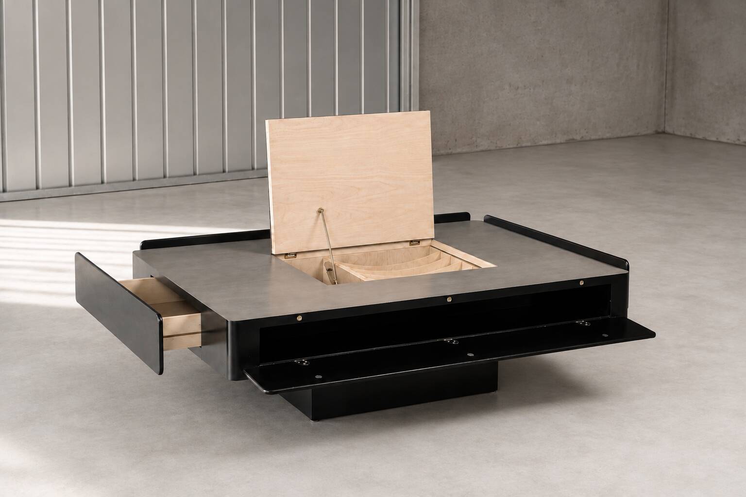 Vico Magistretti coffee table, Gavina edition 1962, Caori model.