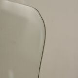 Wood and glass coffee table , France, circa 1980