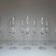 Lot 10 flutes champagne crystal Leonardo