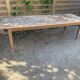 Table de ferme en chêne  à restaurer