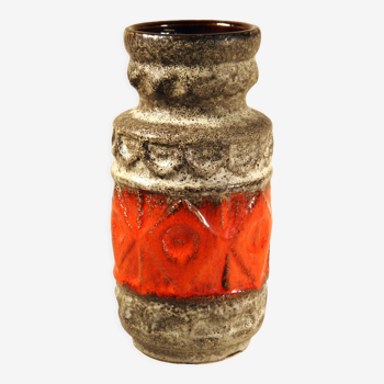 Enamelled ceramic vase from the 60s