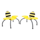 Chaises enfant PS Surrig vintage par Eva & Peter Moritz pour Ikea