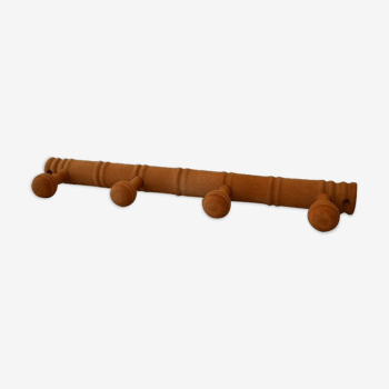 Wooden wall hook