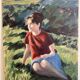 Woman in the grass