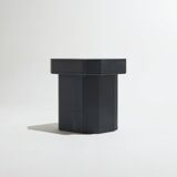 Funki raw steel stool