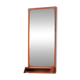 Teak mirror with shelf | Vintage 1960s Danish design