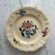 Set of 4 flat plates Sarreguemines and Digoin
