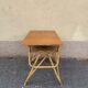 Rattan desk with locker, 1950