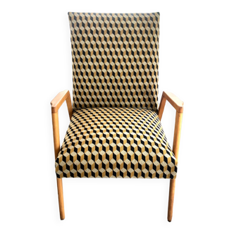 Fauteuil 60s moderniste