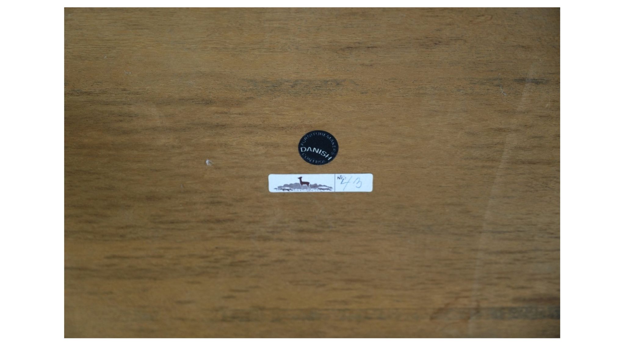 Table d’appoint en palissandre conçue par Severin Hansen de Haslev Furniture Factory
