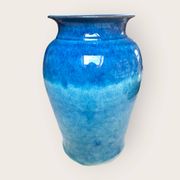 Accolay decorative vase, French ceramic 1960