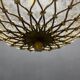 Lustre en verre de Murano avec cage en laiton, Italie, années 1960.