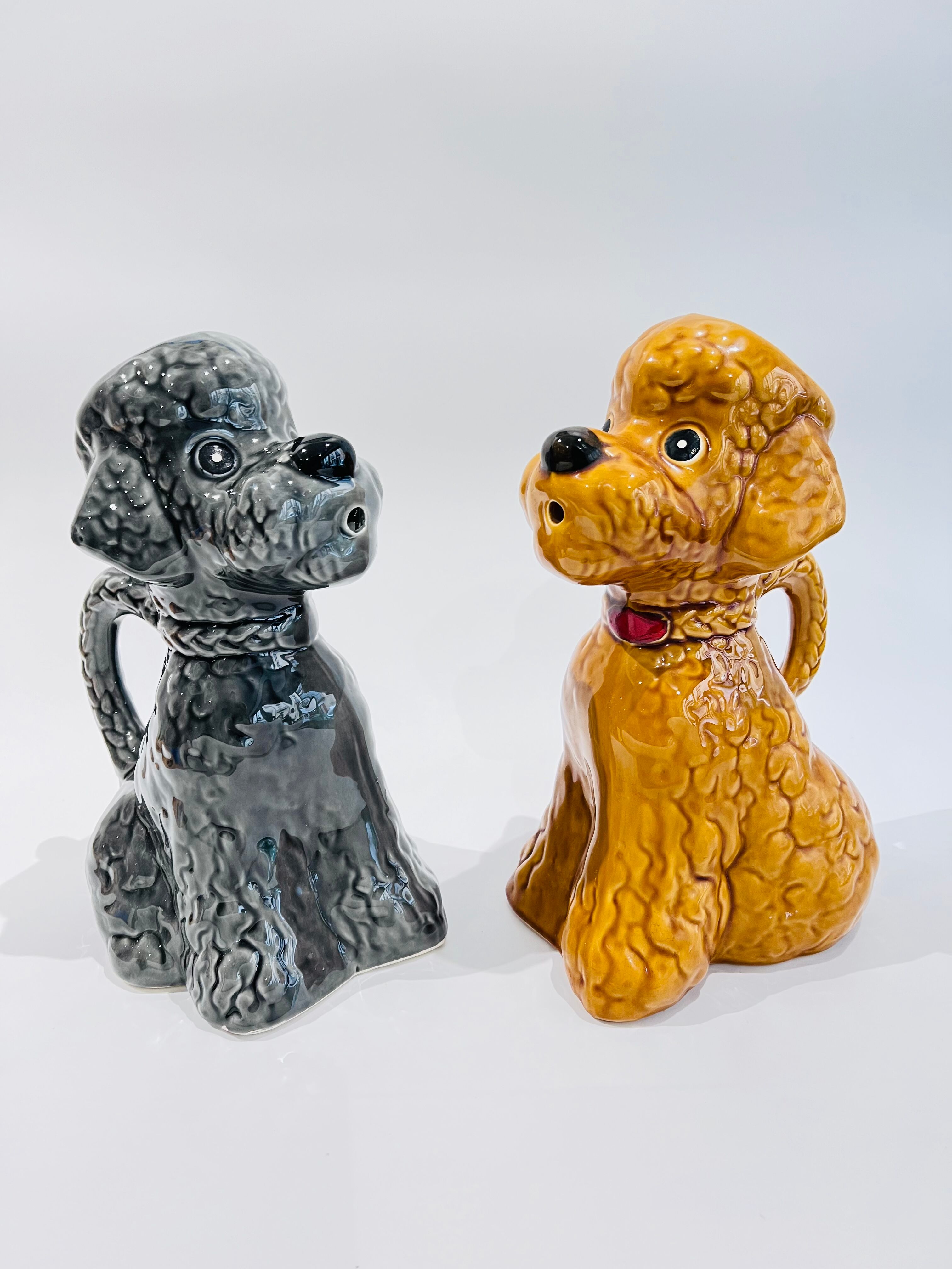 Pitcher in grey poodle slip