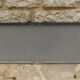 Plaque signalisation vintage bleu Le Cayrou