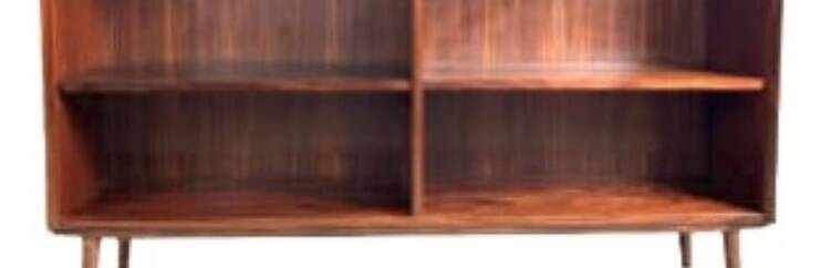 Vintage Scandinavian teak bookcase