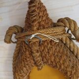 Miroir vinte collier de cheval en cordes