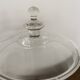 Candy box, pharmacy pot, pot with vintage glass lid Diameter 22.5 cm