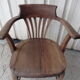 American office chair in oak