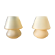Pair of vintage bedside lamps