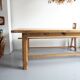 Table de ferme rénovée